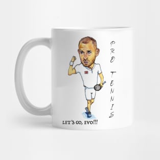 Dan Evans caricature Mug